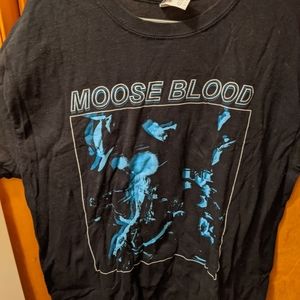 Moose Blood (band) tee 2018 headlining tour large